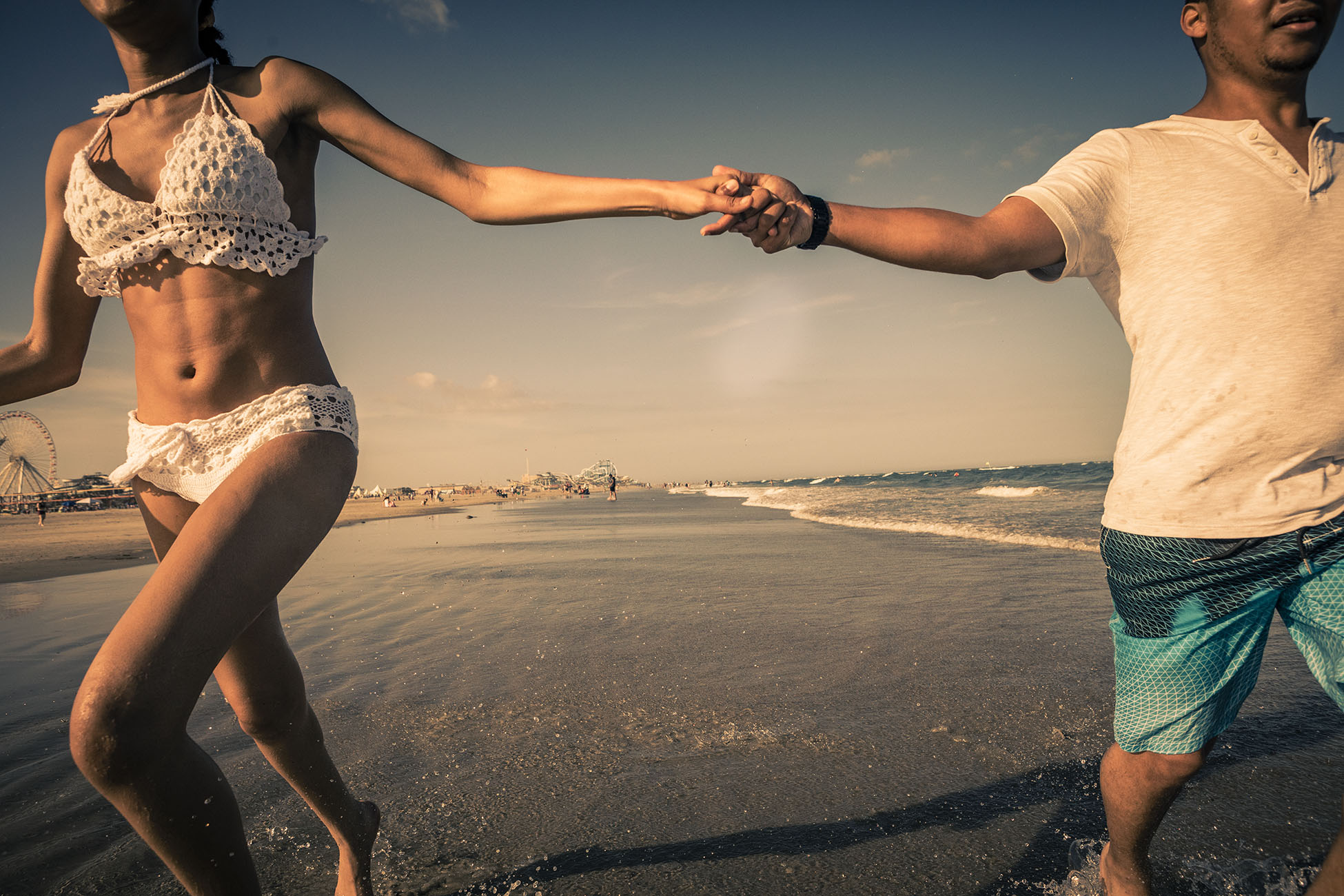 Running On The Beach